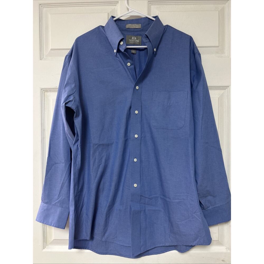 Stafford Exclusive Men’s Button Up Dress Shirt